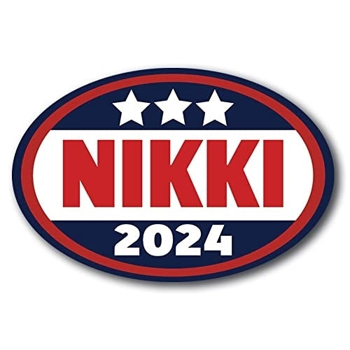 Magnet Me Up Nikki Haley 2024 Republican Party Magnet Decal, 4x6 Inch, Heavy Duty Automotive Magnet for Car, Truck, SUV Or Any Other Magnetic Surface