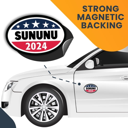 Magnet Me Up Chris Sununu Republican Political Party 2024 Magnet Decal, 4x6 Inch, Heavy Duty Automotive Magnet for Car Truck SUV Or Any Other Magnetic Surface