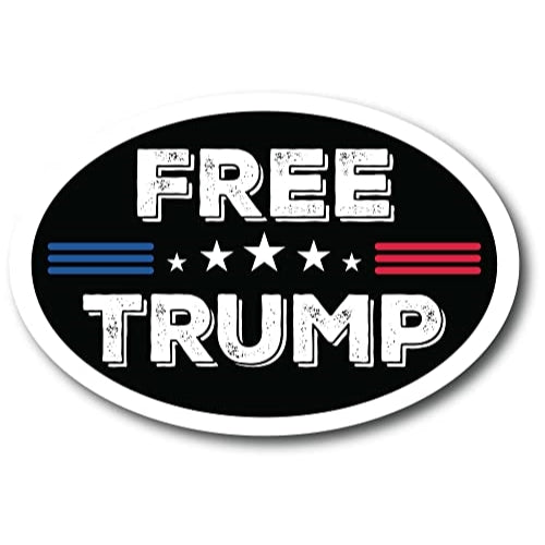 Magnet Me Up Free Donald Trump Republican Party Magnet Decal, 4x6 Inch, Heavy Duty Automotive Magnet for Car Truck SUV Or Any Other Magnetic Surface