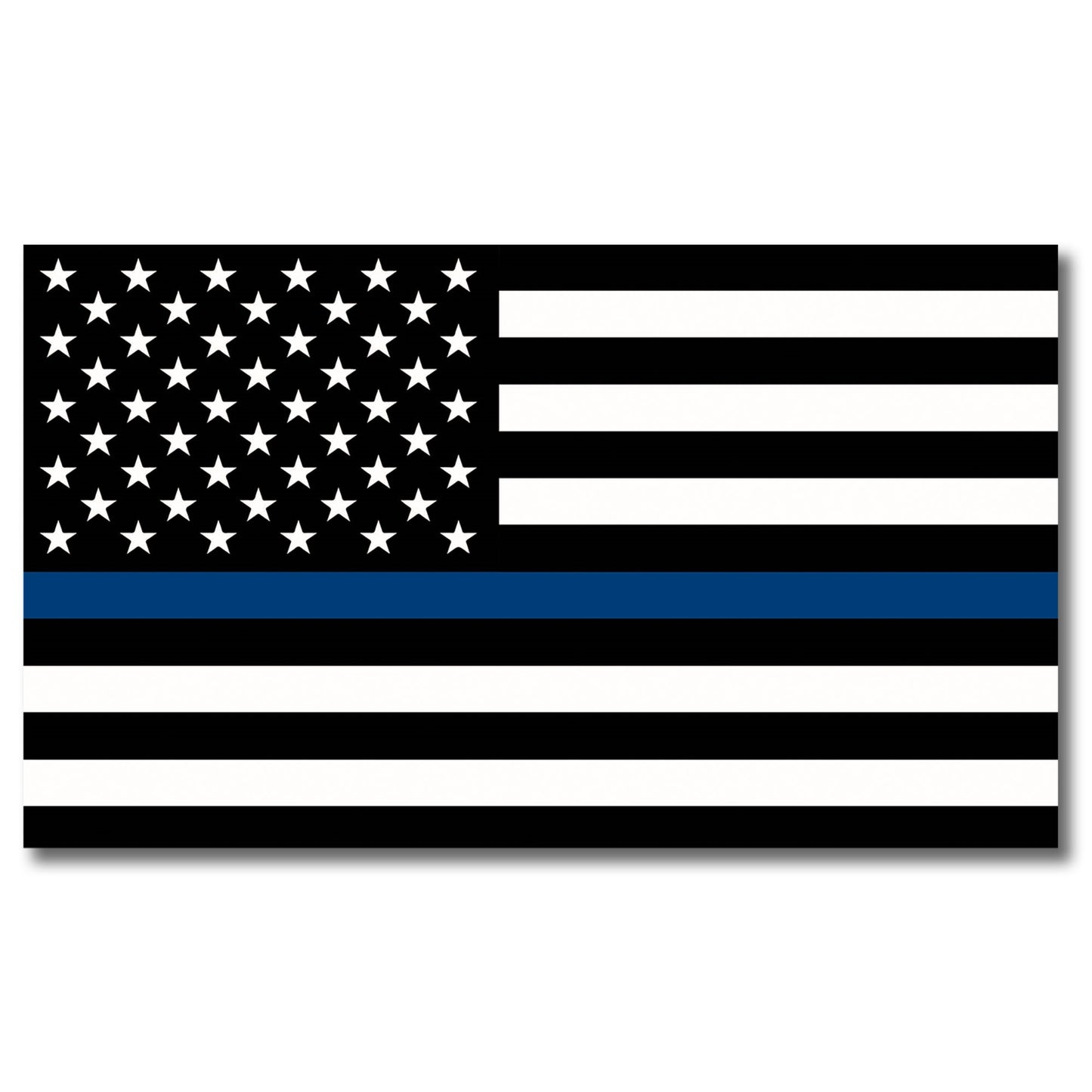 7x12 Thin Blue Line American Flag