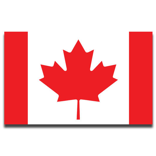 Magnet Me Up Canada Flag Car Magnet – 5x8 Inch Canadian Maple Leaf Decal for Vehicles, Trucks, SUVs, Fridge – UV-Printed, Weatherproof