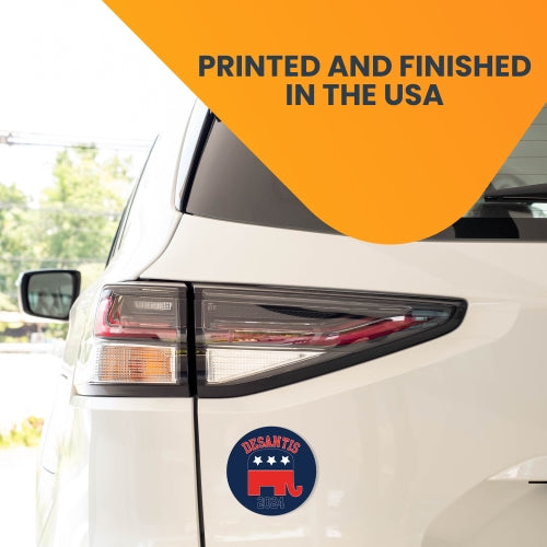 Magnet Me Up Desantis 2024 Republican Party Magnet Decal, 5 Inch, Heavy Duty Automotive Magnet for Car Truck SUV