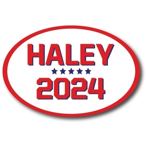 Magnet Me Up Nikki Haley 2024 Republican Party Magnet Decal, 4x6 Inch, Heavy Duty Automotive Magnet for Car Truck SUV Or Any Other Magnetic Surface