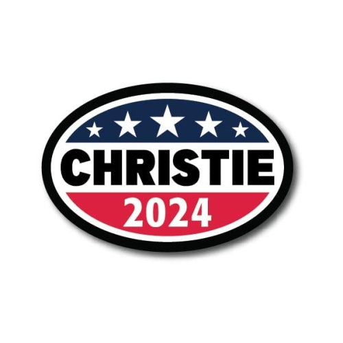 Magnet Me Up Chris Christie Republican Political Party 2024 Magnet Decal, 4x6 Inch, Heavy Duty Automotive Magnet for Car Truck SUV Or Any Other Magnetic Surface