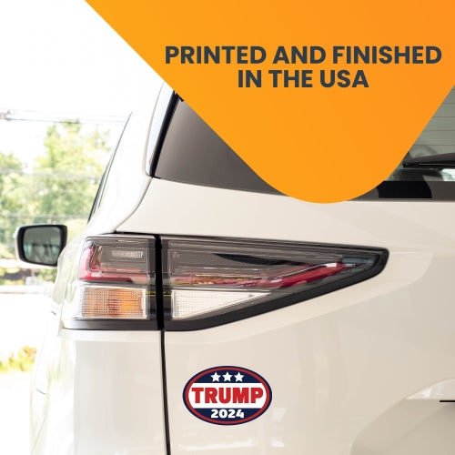 Magnet Me Up Trump 2024 Republican Party Magnet Decal, 4x6 Inch, Heavy Duty Automotive Magnet for Car Truck SUV Or Any Other Magnetic Surface