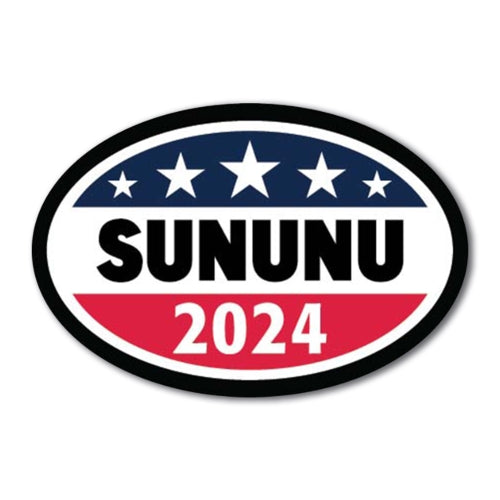 Magnet Me Up Chris Sununu Republican Political Party 2024 Magnet Decal, 4x6 Inch, Heavy Duty Automotive Magnet for Car Truck SUV Or Any Other Magnetic Surface