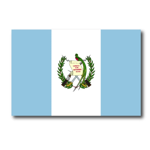 Guatemala Flag Car Magnet Decal - 4 x 6 Heavy Duty for Car Truck SUV