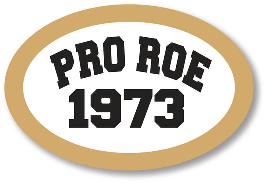 Magnet Me Up PRO ROE 1973 Automotive Magnet Decal, 4x6 inches, Heavy Duty Magnetic Vinyl for Car Truck SUV