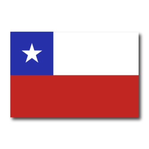 Chile Chilean Flag Car Magnet Decal - 4 x 6 Heavy Duty for Car Truck SUV
