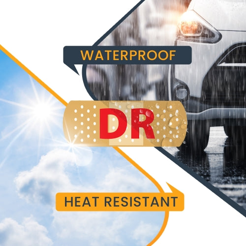 DR Band Aid Car Magnet 3 x 8" Decal Great for Car Truck Refrigerator Locker SUV Heavy Duty Waterproof …