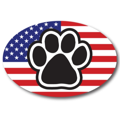 American Flag Paw 2 pack (O-119)