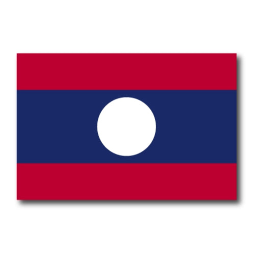 Laos Flag Car Magnet Decal - 4 x 6 Heavy Duty for Car Truck SUV …