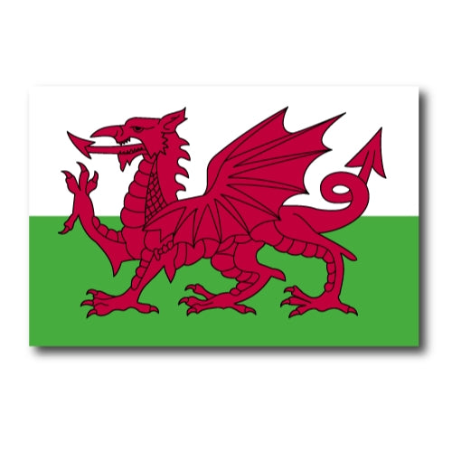 Wales Welsh Flag Car Magnet Decal - 4 x 6 Heavy Duty for Car Truck SUV …