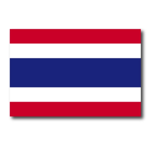 Thailand Thai Flag Car Magnet Decal - 4 x 6 Heavy Duty for Car Truck SUV …