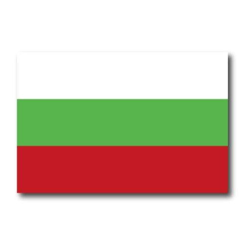 Bulgaria Flag Car Magnet Decal - 4 x 6 Heavy Duty for Car Truck SUV …