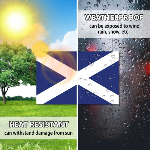 Scotland Scottish Flag Car Magnet Decal 4 x 6 Heavy Duty for Car Truck SUV …