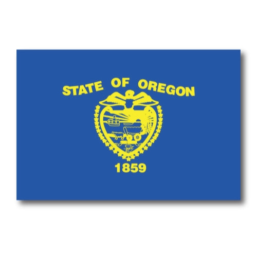 Oregon Car Magnet US State Flag Refrigerator Locker SUV Heavy Duty Waterproof… …