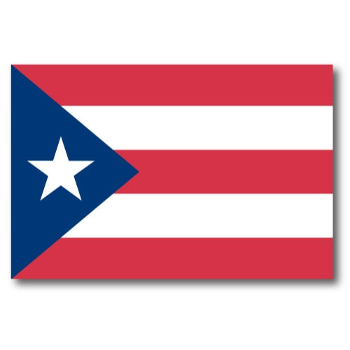 Magnet Me Up Puerto Rican Flag Car Magnet Decal-4x6 Heavy Duty for Car Truck SUV