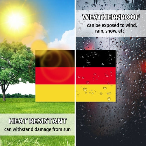 Germany German Flag Car Magnet Decal - 4 x 6 Heavy Duty for Car Truck SUV …