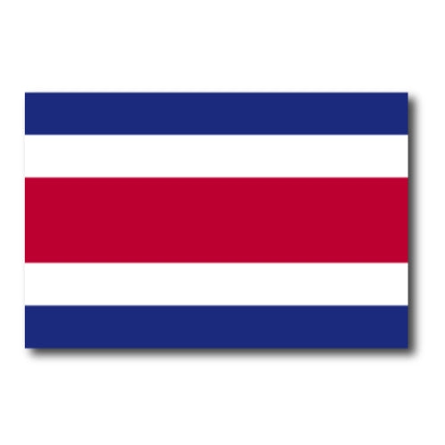 Costa Rica Flag Car Magnet Decal - 4 x 6 Heavy Duty for Car Truck SUV …