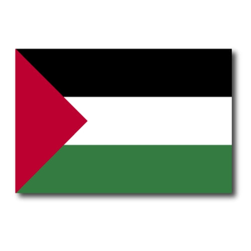 Palestine Palestinian Flag Car Magnet Decal - 4 x 6 Heavy Duty for Car Truck SUV