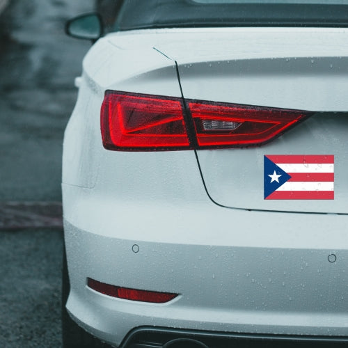 Magnet Me Up Puerto Rican Flag Car Magnet Decal-4x6 Heavy Duty for Car Truck SUV
