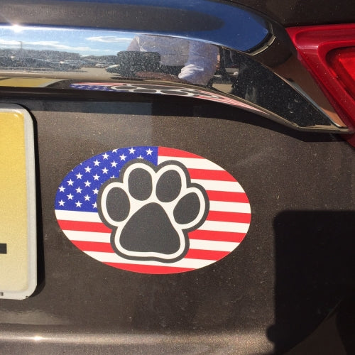 American Flag Paw 2 pack (O-119)